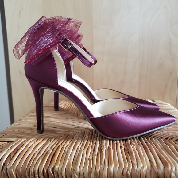 Jessica Simpson Tulle Bow Pumps Size 7.5 NEW! - Picture 2 of 13